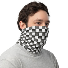 Load image into Gallery viewer, Checkered Stipple Neck Gaiter Mask