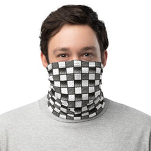 Load image into Gallery viewer, Checkered Stipple Neck Gaiter Mask