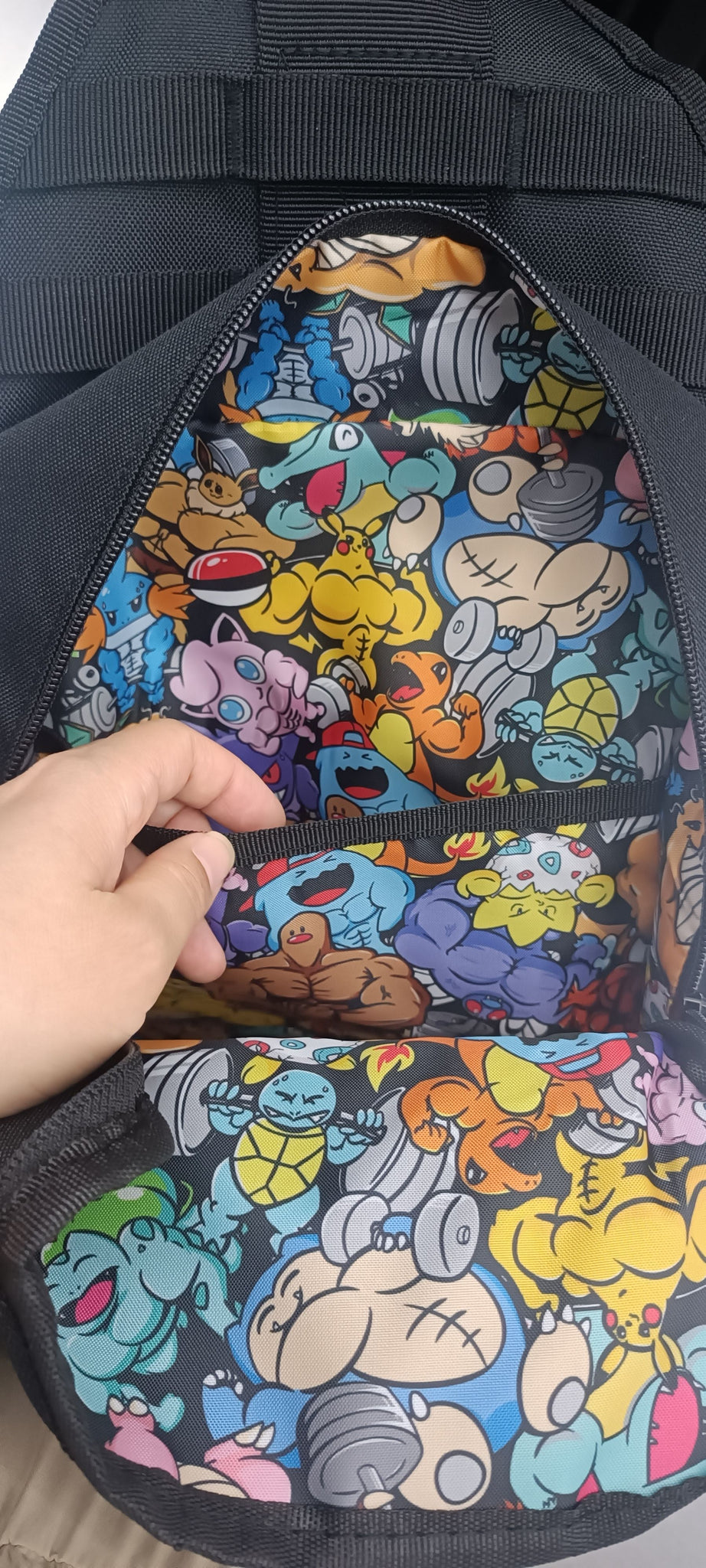 Bulkemon Bulkemon Sling Crossbody Bag with Velcro – geekcovers