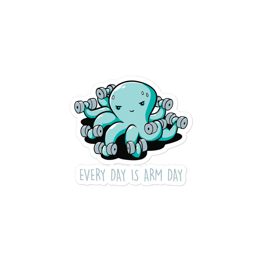 Every Day is Arm Day - Stickers
