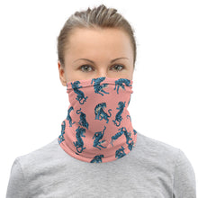Load image into Gallery viewer, Tiger Pink Neck Gaiter Mask
