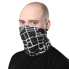 Load image into Gallery viewer, Map Black Neck Gaiter Mask
